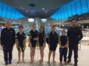 Senior Pupils at Swimming Finals