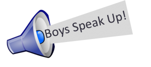 Boys Speak Up Logo